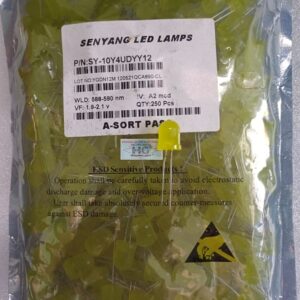 Led 10mm VÀNG-VÀNG Đục Senyang